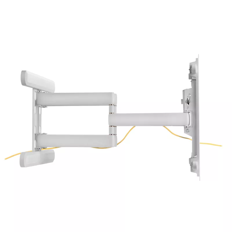 InLine Premium Aluminium Wall Mount for lame TV 37-80 inch Valge 70 kg