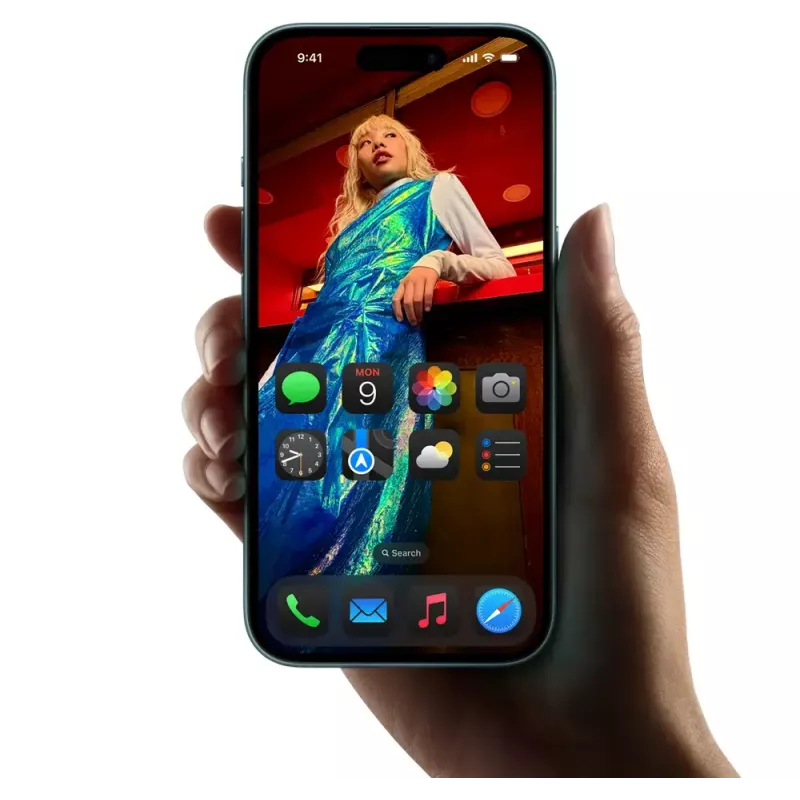 Nutitelefon Apple iPhone 16 — 6,1 tolli (15,5 cm), A18, 128 GB, Dual SIM, 48 MP kahekordne tagakaamera, Teal