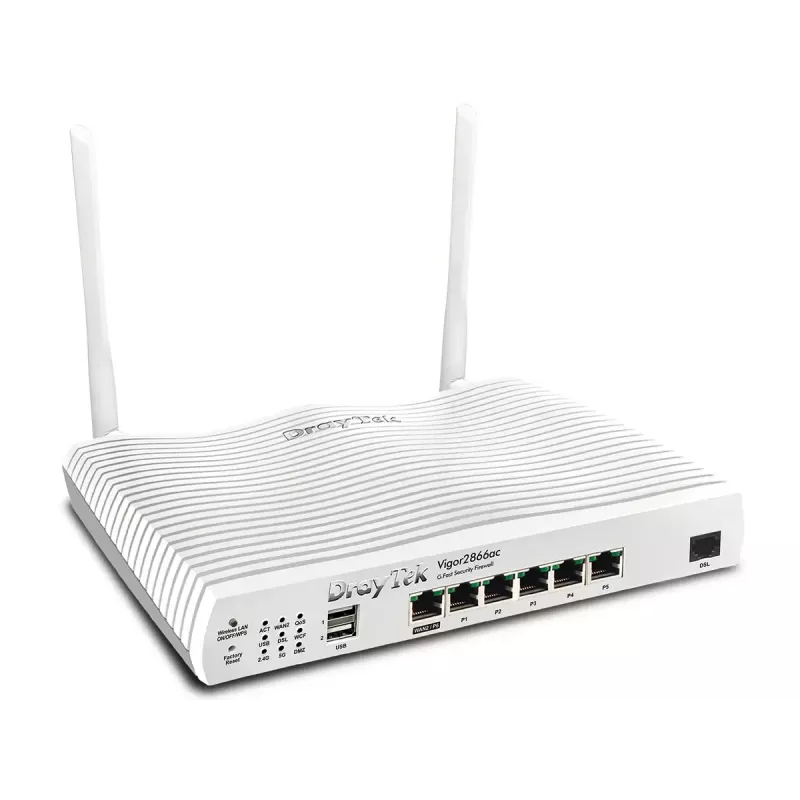 Lauapealne ruuter DrayTek Vigor 2866AX kaheribaline Wi-Fi 6