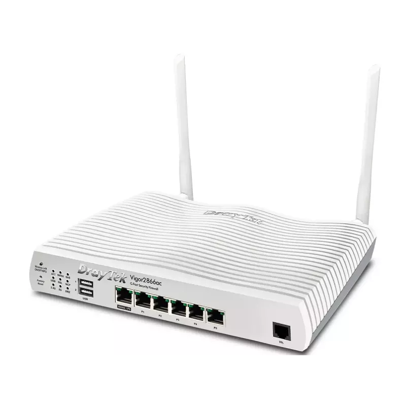 Lauapealne ruuter DrayTek Vigor 2866AX kaheribaline Wi-Fi 6