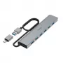 Hama 00200137 liidesejaotur USB 3.2 Gen 1 (3.1 Gen 1) Type-A + USB-C 5000 Mbit/s Antratsiit