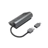 Hama 00200140 sülearvuti dokkimisjaam/pordireplikaator USB 3.2 Gen 1 (3.1 Gen 1) Type-A Antratsiit, Must
