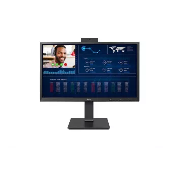 LG 24CQ651I-6P All-in-One PC/tööjaam Intel® Celeron® J4105 61 cm (24 tolli) 1920 x 1080 pikslit All-in-One õhuke klient 4 GB DDR4-SDRAM 16 GB HDD Wi-Fi 4 (802.11n) Valge