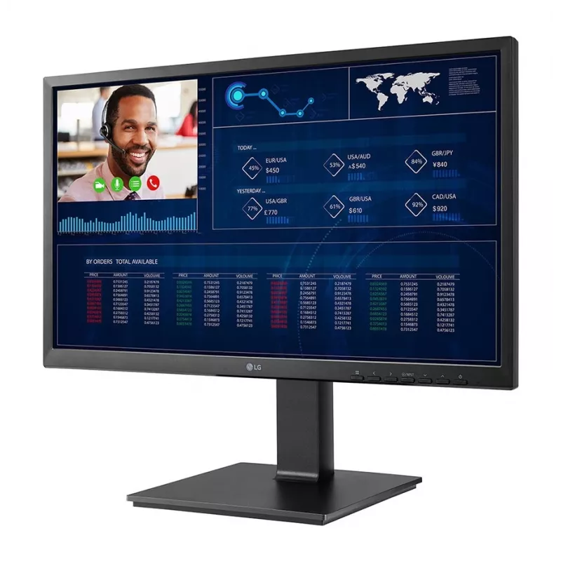 LG 24CQ651I-6P 23,8-tolline Full HD kõik-ühes õhuke klient, Intel Pentium N6005, 8GB RAM, 16GB eMMC