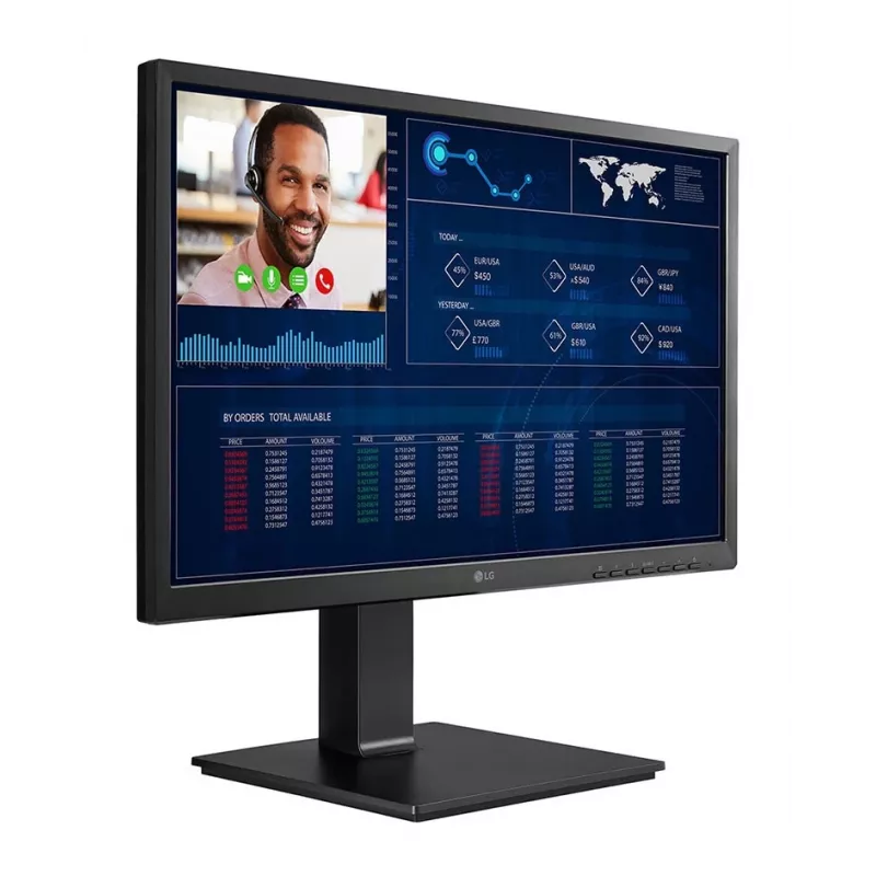 LG 24CQ651I-6P 23,8-tolline Full HD kõik-ühes õhuke klient, Intel Pentium N6005, 8GB RAM, 16GB eMMC