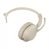 Jabra Evolve2 65 USB-C UC Mono - Beež, Juhtmeta, Kontor/Kõnekeskus, 20 - 20000 Hz, 99.2 g, Peakomplekt, Beež