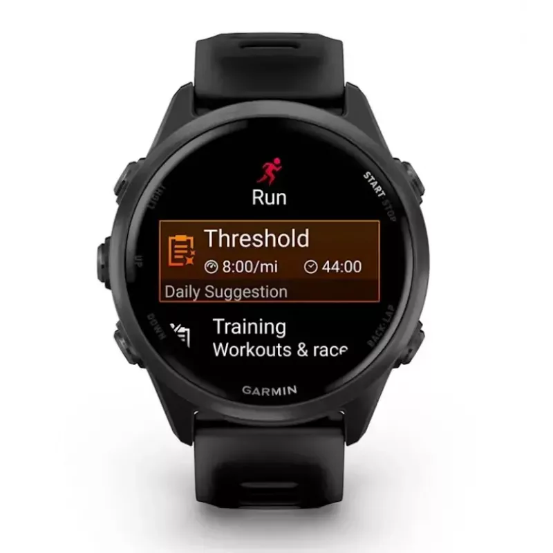 Nutikell GARMIN Forerunner 570 42 mm AMOLED 1.2 tolli 390×390 puuteekraan Wi‑Fi GPS must