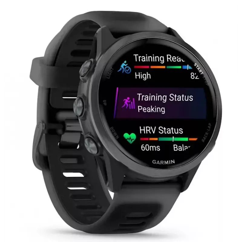 Nutikell GARMIN Forerunner 570 42 mm AMOLED 1.2 tolli 390×390 puuteekraan Wi‑Fi GPS must