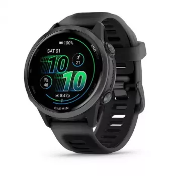 Nutikell GARMIN Forerunner 570 42 mm AMOLED 1.2 tolli 390×390 puuteekraan Wi‑Fi GPS must
