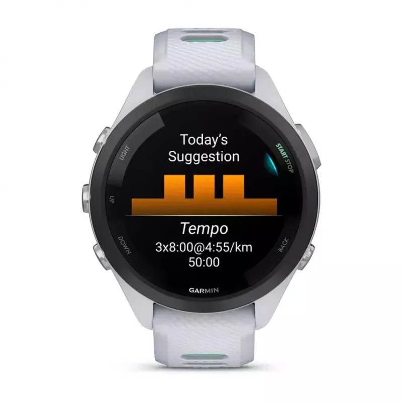 Nutikell Garmin Forerunner 265S Teal Valge