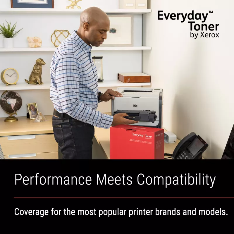 Everyday™ Must Toner by Xerox ühildub HP 201A (CF400A), standardmahutavus