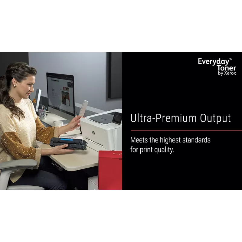 Everyday™ Must Toner by Xerox ühildub HP 201A (CF400A), standardmahutavus