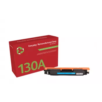 Everyday™ tsüaan Remanufactured Toner by Xerox, ühildub HP 130A (CF351A), Standardmaht