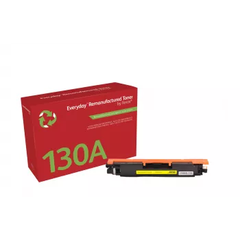 Everyday™ kollane Remanufactured Toner by Xerox ühildub HP 130A (CF352A), standardmahutavus