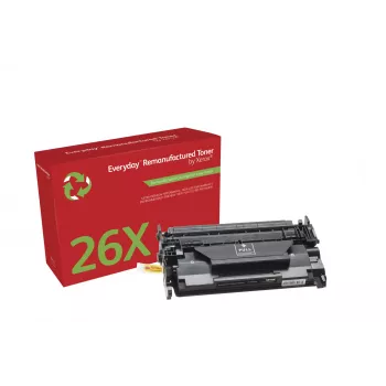 Everyday™ Mono Remanufactured Toner by Xerox, ühildub HP 26X (CF226X), kõrge mahutavus