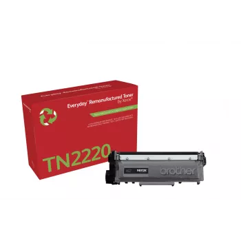 Everyday™ Mono taastatud tooner Xeroxilt, ühilduv Brother TN2220, suure mahutavusega