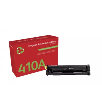Everyday™ Must Remanufactured Toner by Xerox ühildub HP 410A (CF410A), Standardmaht