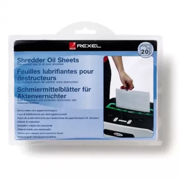 Rexel purustaja õlilehed (20 tk pakk)