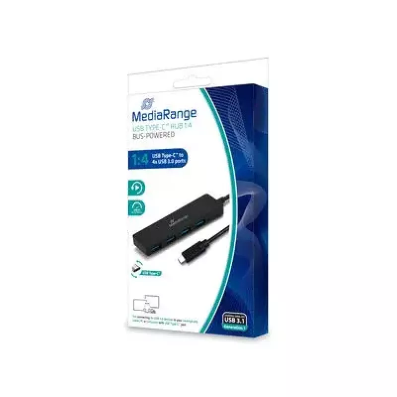 Hub MediaRange MRCS508 USB 3.2 Gen 1 USB-C Must