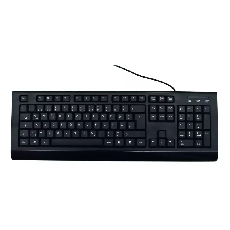 klaviatuur MediaRange MROS101 Office USB QWERTZ German Must