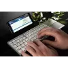 Klaviatuur MediaRange MROS133 Office Bluetooth QWERTZ saksa/schveitsi hõbedane