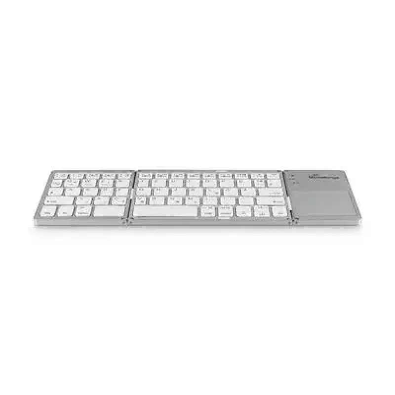Klaviatuur MediaRange MROS133 Office Bluetooth QWERTZ saksa/schveitsi hõbedane