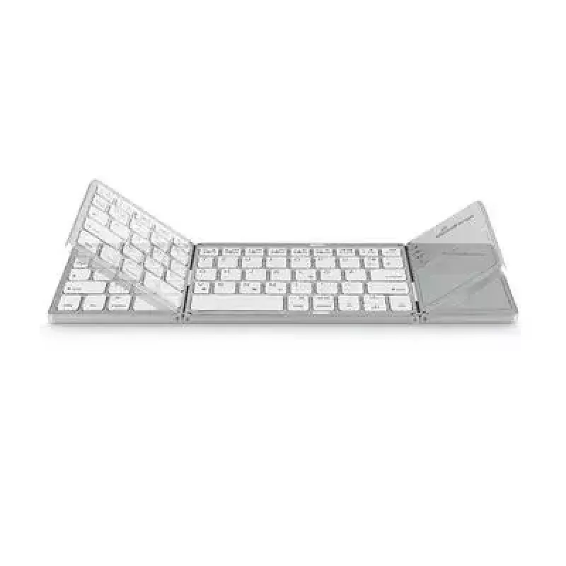 Klaviatuur MediaRange MROS133 Office Bluetooth QWERTZ saksa/schveitsi hõbedane
