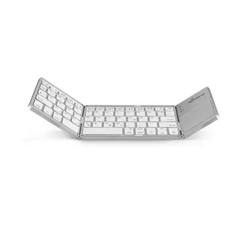 Klaviatuur MediaRange MROS133 Office Bluetooth QWERTZ saksa/schveitsi hõbedane