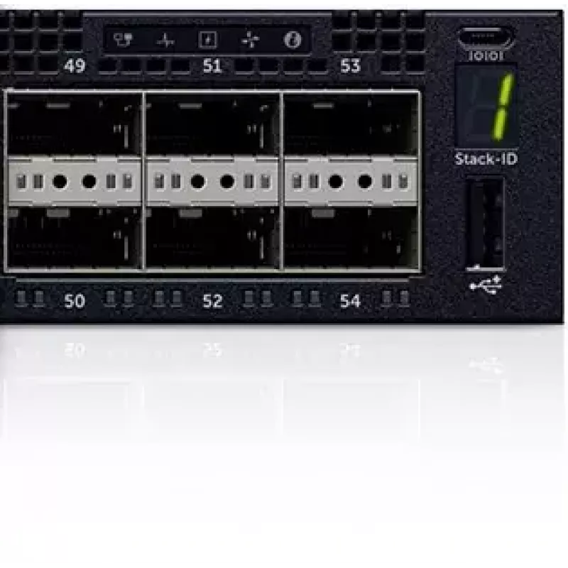 Hallatav lüliti DELL S-Series S4148F-ON L2/L3 1U Must USB 2.0