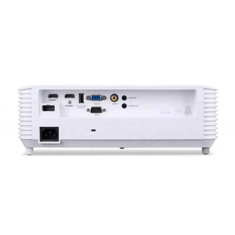 Projektor Acer P1358i — DLP, 5200 ANSI lm, 16:9, lamp, 5000/10000 h, valge