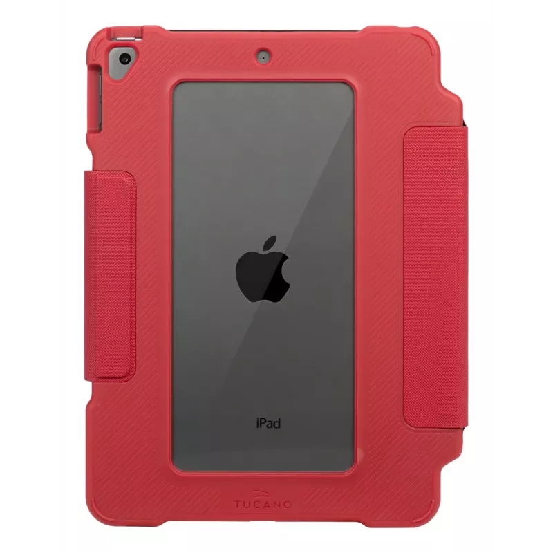 Folio ümbris TUCANO ALUNNO Apple iPad 10.9-tollisele (7.–10. põlvkond) – Tugev, punane, 370 g