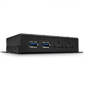 USB-jaotur Lindy 4 pordiga USB 3.2 Gen 2 USB-C metallist jaotur