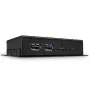 USB-jaotur Lindy 4 pordiga USB 3.2 Gen 2 USB-C metallist jaotur