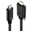 USB-jaotur Lindy 4 pordiga USB 3.2 Gen 2 USB-C metallist jaotur