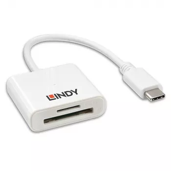 Lindy USB 3.1 Type C SD/microSD-kaardilugeja