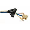 Lindy 40581 kaabliside Must 1 tk