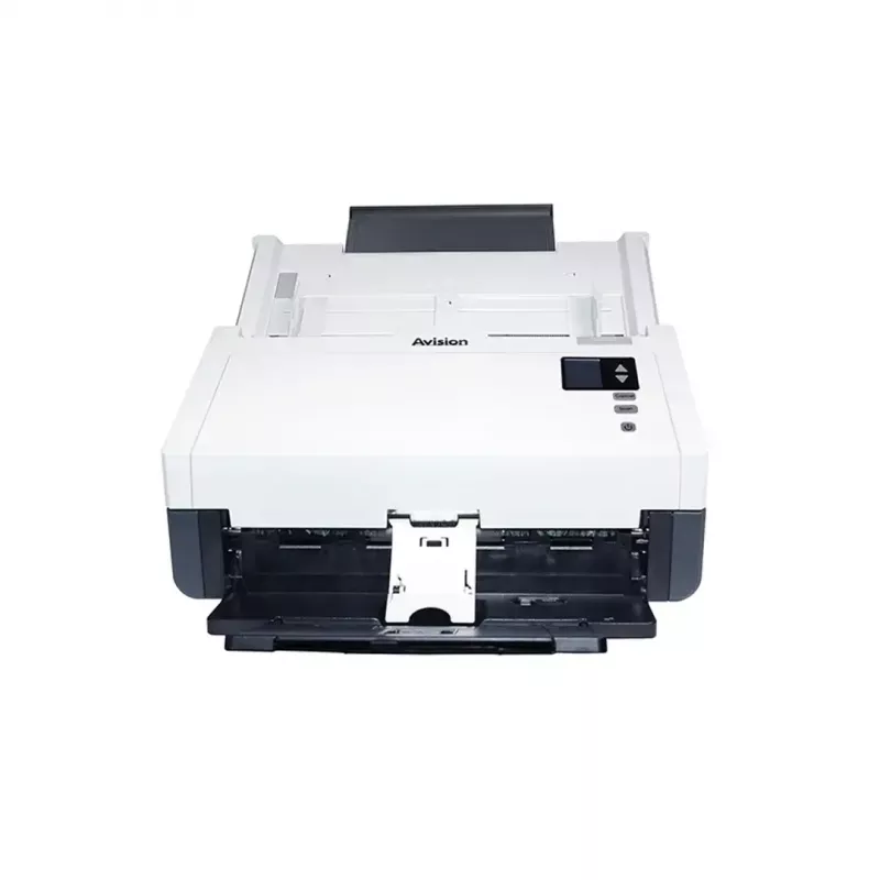 ADF-skanner Avision AD345GN — A4, 1200 x 1200 DPI, kahepoolne, 100-leheline ADF, CIS, valge
