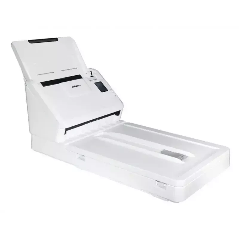 Avision AD340GFN lame- ja ADF-skanner, 1200 x 1200 DPI, A4, 50-leheline ADF, dupleks, valge