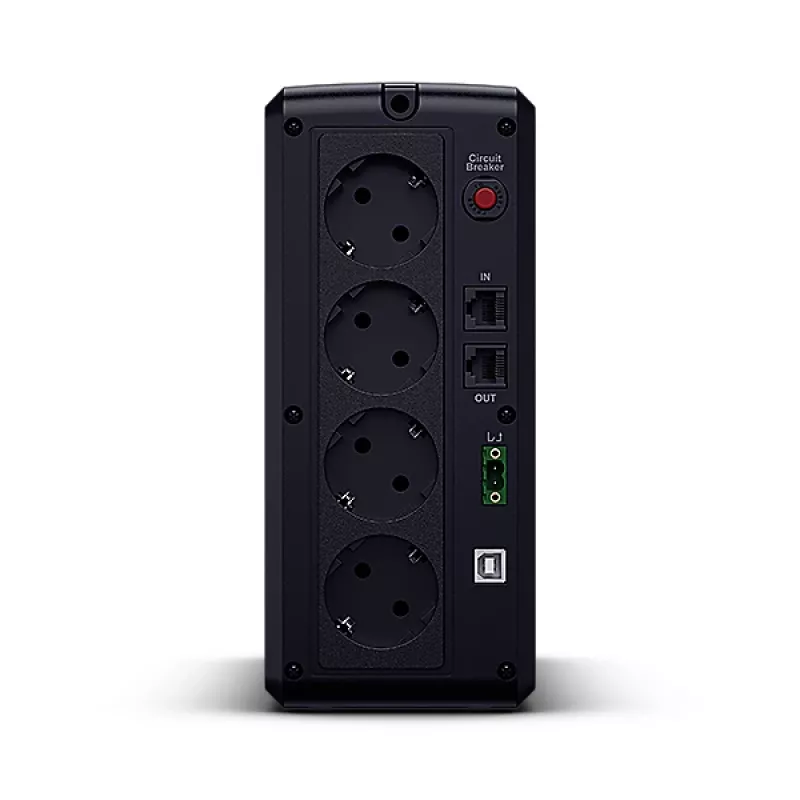 CyberPower UT1200EG katkematu toiteallikas (UPS) Line-Interactive 1.2 kVA 700 W 4 vahelduvvoolupistikut