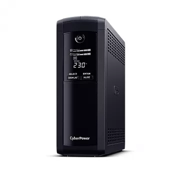 CyberPower VP1200ELCD katkematu toiteallikas (UPS) Line-Interactive 1.2 kVA 720 W 5 AC pistikupesa