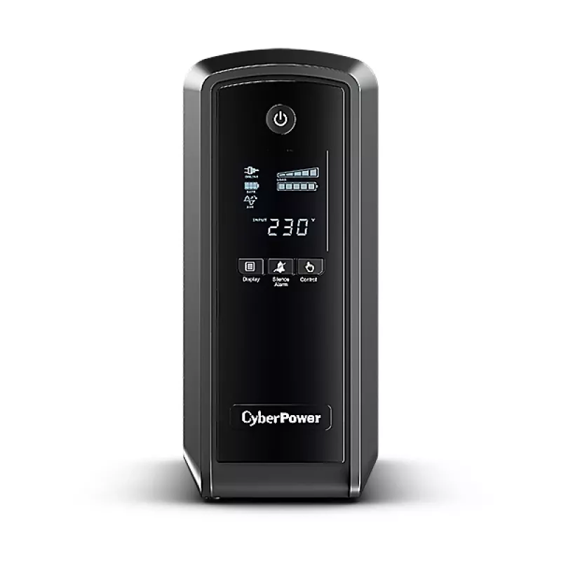 CyberPower CP550EPFCLCD katkematu toiteallikas (UPS) Line-Interactive 0,55 kVA 350 W 6 vahelduvvoolupistikuga