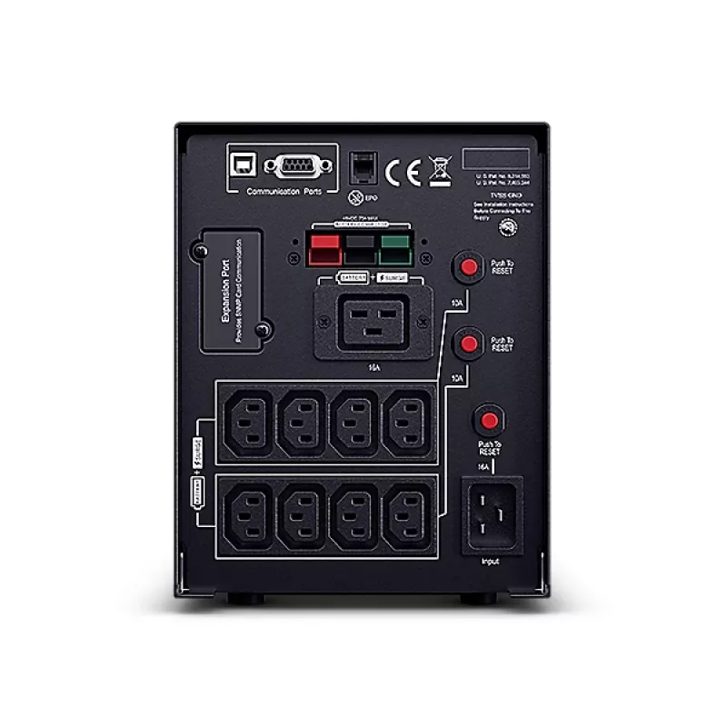 CyberPower PR3000ELCDSXL katkematu toiteallikas (UPS) Line-Interactive 3 kVA 2700 W 9 vahelduvvoolu pistikupesa