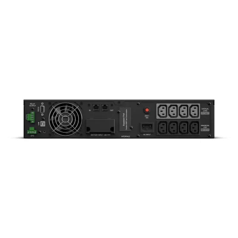 CyberPower OL1000ERTXL2U katkematu toiteallikas (UPS) topeltmuundus (Online) 1 kVA 900 W 8 vahelduvvoolu pistikupesa
