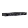 CyberPower PDU81004 toitejaotuse seade (PDU) 8 vahelduvvoolu pistikupesa, 1U, must