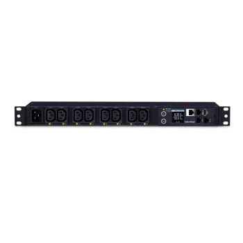 CyberPower PDU81004 toitejaotuse seade (PDU) 8 vahelduvvoolu pistikupesa, 1U, must