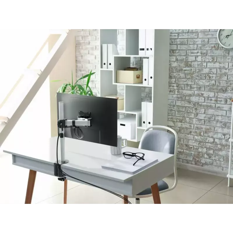 Monitorihoidja Durable 509423 27 inch Sein Hõbedane Klamber 8 kg