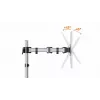 Monitorihoidja Durable 509423 27 inch Sein Hõbedane Klamber 8 kg
