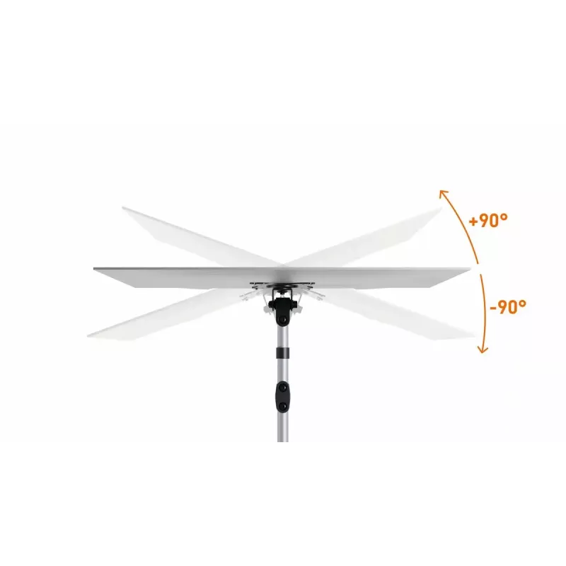 Monitorihoidja Durable 509423 27 inch Sein Hõbedane Klamber 8 kg