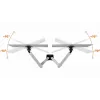 Monitorikinnitus Durable 509723 81.3 cm Seinale Hõbedane Klamber 8 kg