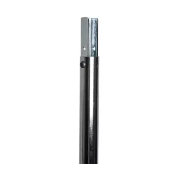 Sisemine postiühendaja B-TECH SYSTEM 2 Ø50 mm postidele, teras, tsinkviimistlus, 30×40×200 mm
